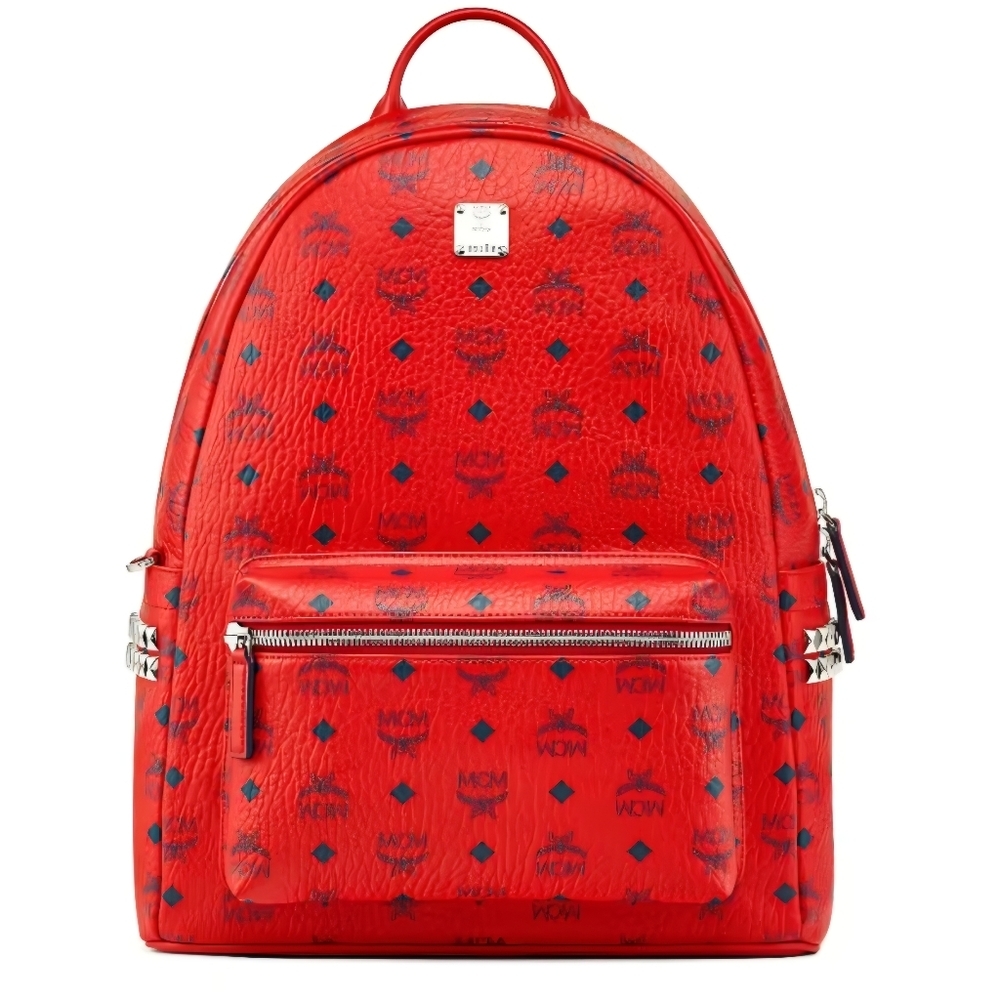 AUTHENTIC Candy Red MCM Backpack!  Brand New!